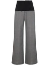BLINDNESS OVERSIZE CHECK TROUSERS,PN0112666628