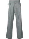 CHIN MENS CHIN MENS BELT LOOP TROUSERS - GREY,C06TR0112584073