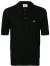 VIVIENNE WESTWOOD EMBROIDERED ORB POLO SHIRT,S25HA0390S1627312638495