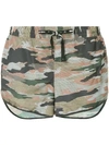 THE UPSIDE THE UPSIDE SPORT CAMOUFLAGE SHORTS - MULTICOLOUR,UPL178212630061