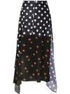 JW ANDERSON PANELLED PATTERN MIDI SKIRT,SK50WS1812694805