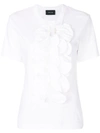 SIMONE ROCHA embellished pearl tulle T-shirt,TS199B055312692827