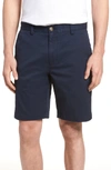 Vineyard Vines Breaker Regular Fit 9 Inch Cotton Shorts In Blue Blazer
