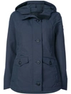 CANADA GOOSE BUTTONED HOODED JACKET,2400L12675427