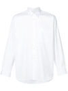 COMME DES GARÇONS SHIRT CURVED HEM POCKET SHIRT,CDGS1PLA12697158