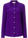 GUCCI GUCCI POINTED COLLAR SHIRT - PINK & PURPLE,497758ZHS0312678139