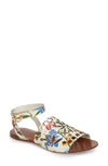 TORY BURCH MAY PRINTED FLORAL ANKLE STRAP SANDAL,47081
