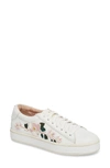 KATE SPADE AMBER EMBROIDERED SNEAKER,S112026