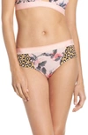 STANCE FELINE FLORAL CHEEKY HIPSTER BRIEFS,W721A18THE