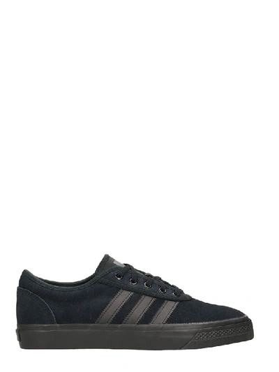 Adidas Originals Adi-ease Black Suede Sneakers