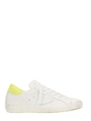 PHILIPPE MODEL PARIS WHITE YELLOW trainers,10498975