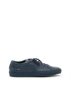 Common Projects Original Achilles Low Sneakers In Navyblu