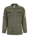 AS65 ARMY JACKET WITH EMBROIDERY,10501747