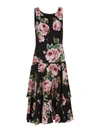 DOLCE & GABBANA ROSE DRESS,10497524