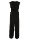 RED VALENTINO RED VALENTINO RUFFLED FRONT JUMPSUIT,10497689