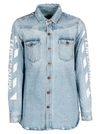 OFF-WHITE OFF-WHITE TEMPERATURE DENIM SHIRT,10499304