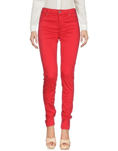 Hudson Casual Trousers In Red