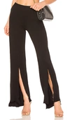 LANSTON SLIT FRONT PANT,L 1433PT