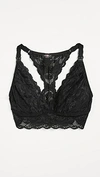 Cosabella Never Say Never Maternity Racerback Bralette In Black