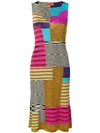 MISSONI MISSONI STRIPED TANK DRESS - MULTICOLOUR,21066112673782