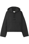 ACNE STUDIOS JOGGY CROPPED COTTON-JERSEY HOODIE