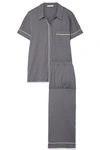SKIN HARLOW AND HALLE PIMA COTTON AND MODAL-BLEND JERSEY PAJAMA SET