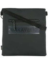 MAKAVELIC LUDUS BOX LOGO SHOULDER BAG,310810502BK12690378