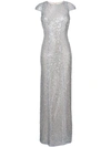 GALVAN ESTRELLA SEQUINNED CAP SLEEVE DRESS,110812674843