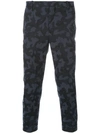 NEIL BARRETT camouflage cropped trousers,PBPA410HG03012671476
