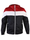 MONCLER MULTICOLORED STRIPED JACKET,10503583