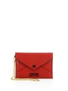 MIU MIU Leather Forever Envelope Chain Pouch