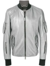 DOLCE & GABBANA ZIPPED BOMBER JACKET,G9JX0LFULZ012688055