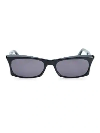 Andy Wolf 53mm Rectangular Sunglasses In Black