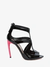 ALEXANDER MCQUEEN CAGE SANDAL,520060WHS701000