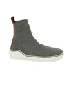Givenchy Grey George V Knot Sock High-top Sneakers