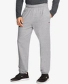 Champion Powerblend Open Bottom Sweatpants With Pockets In Oxford Gray
