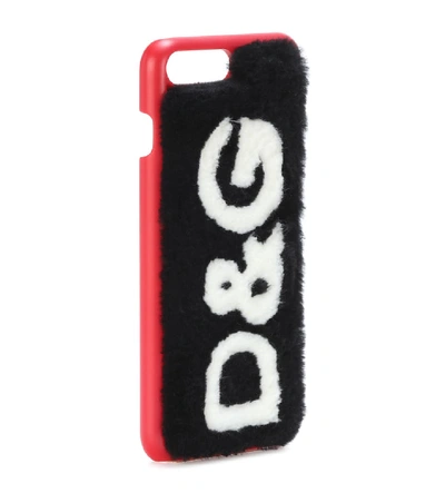 Dolce & Gabbana Logo Cashgora Iphone 7 Plus Case In Black