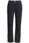 OPENING CEREMONY WOMAN MID-RISE STRAIGHT-LEG JEANS CHARCOAL,US 7789028784510194