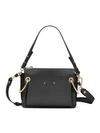 CHLOÉ Small Roy Gusset Grained Leather Bag