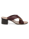 CHLOÉ Rony Leather Sandals