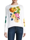 SMYTHE Floral Crewneck Sweater