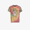 Amiri Printed Tie-dyed Cotton-jersey T-shirt In Multicolour