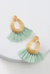 Noonday Lux Raffia Earrings