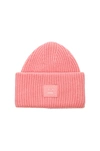 ACNE STUDIOS ACNE STUDIOS PANSY FACE BEANIE IN PINK
