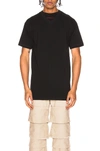 Y/PROJECT Y/PROJECT DOUBLE TEE IN BLACK