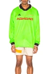 Gosha Rubchinskiy X Adidas Long Sleeve Top In Green In Green