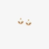 ANTON HEUNIS ANTON HEUNIS 18KT GOLD STAR AND LIGHTNING BOLT EARRINGS,MR3161811953808