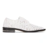 GIVENCHY GIVENCHY WHITE LACE LOAFERS,BE1004E01D
