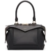 Givenchy Sway Medium Leather Shoulder Bag In Black