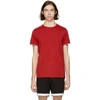 MONCLER MONCLER RED FLAG SLEEVES T-SHIRT,80199 00 87296